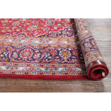 Medallion Handmade Genuine Wool Persian Area Rug For Living Room - 10'10" x 8'4"