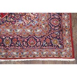 Medallion Handmade Genuine Wool Persian Area Rug For Living Room - 10'10" x 8'4"