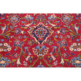 Medallion Handmade Genuine Wool Persian Area Rug For Living Room - 10'10" x 8'4"