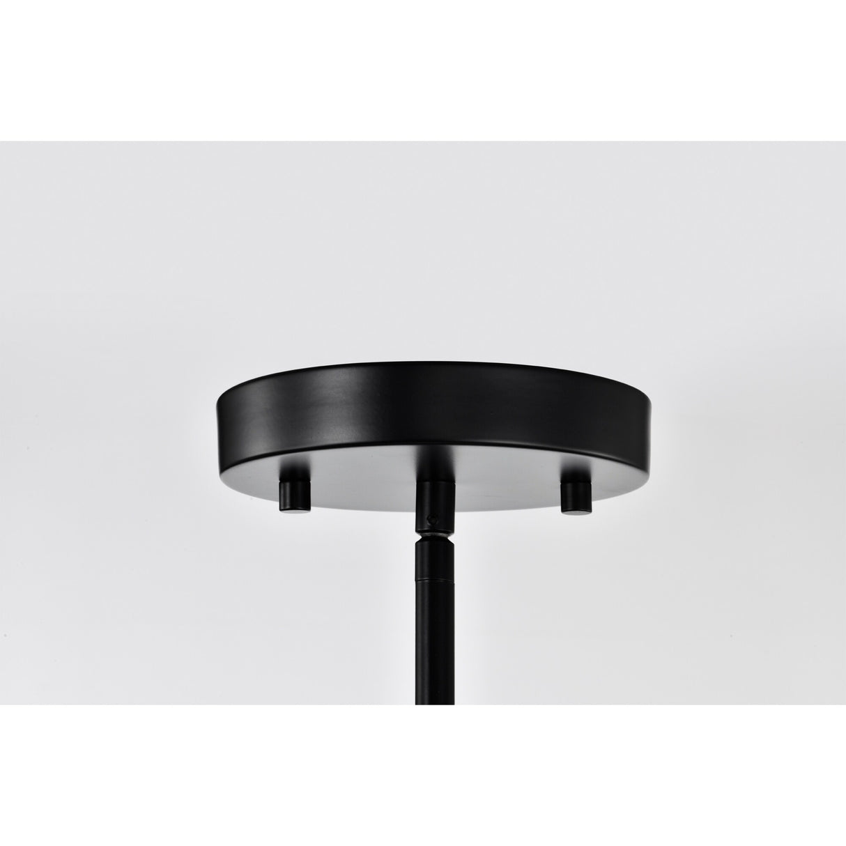 Medeia 11 Inch Matte Black Bohemian Glass Shade Pendant Ceiling Lighted