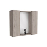 Medicine Cabinet Hops With Double Door And Mirror