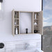Medicine Cabinet Hops With Double Door And Mirror