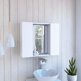 Medicine Cabinet Hops With Double Door And Mirror