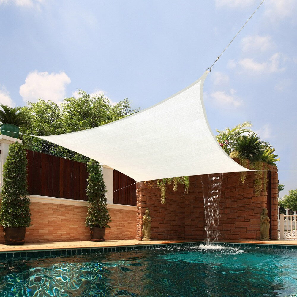 Bayville Medium Square Sail Extra-heavy Fabric Sun Shade by Havenside Home