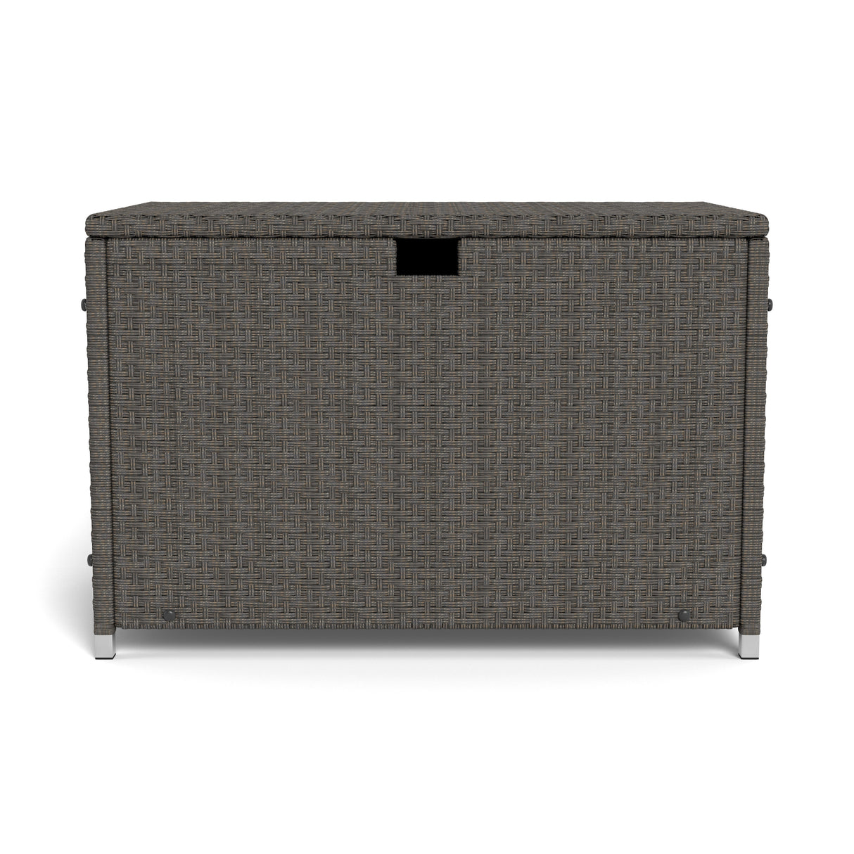 Medium Tortoise Outdoor Wicker Storage Box - 36" L x 24" W x 24" H