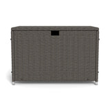 Medium Tortoise Outdoor Wicker Storage Box - 36" L x 24" W x 24" H
