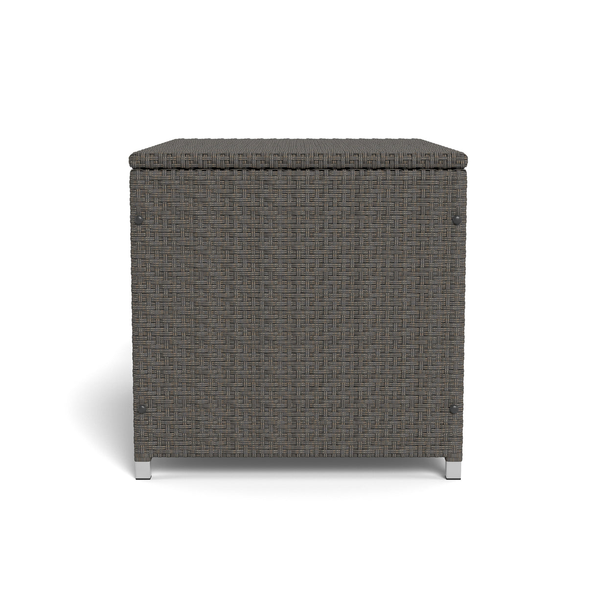 Medium Tortoise Outdoor Wicker Storage Box - 36" L x 24" W x 24" H
