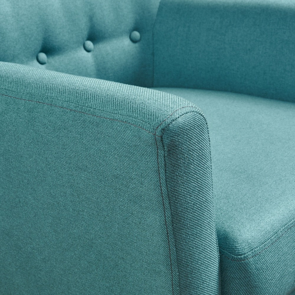 Meena Button-tufted Fabric Club Chair by Christopher Knight Home