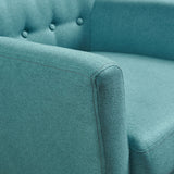 Meena Button-tufted Fabric Club Chair by Christopher Knight Home