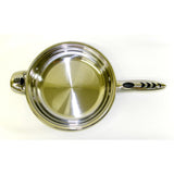 Mega Cook 11.5-Inch 18/10 Stainless Steel Capsule Base Deep Chicken Fryer