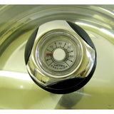 Mega Cook 11.5-Inch 18/10 Stainless Steel Capsule Base Deep Chicken Fryer