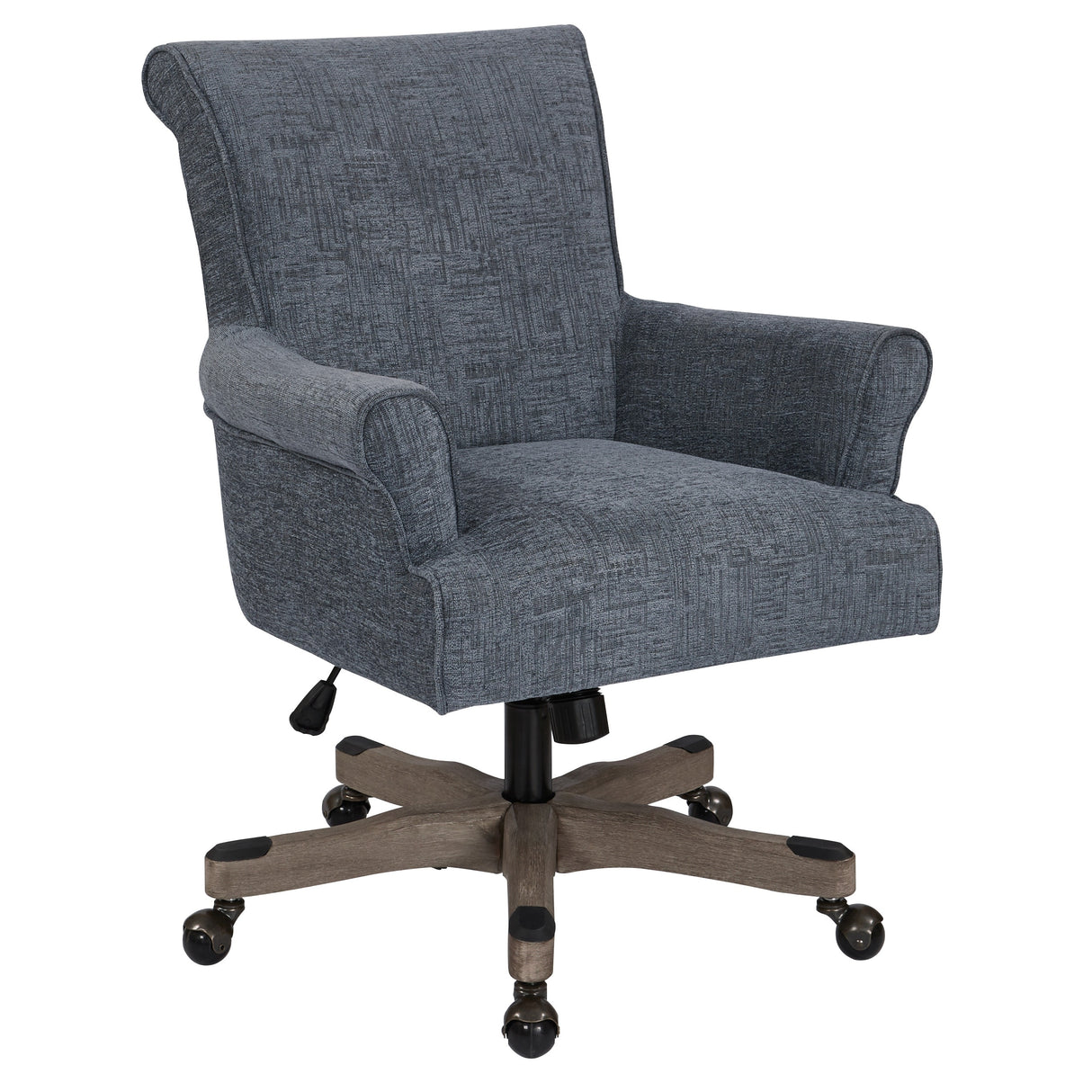 Megan Office Chair with Wood Base