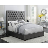 Meghan Full Upholstered Tufted Bed