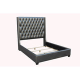 Meghan Full Upholstered Tufted Bed