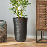 Meigs Indoor Iron Handcrafted Planter by Christopher Knight Home