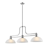 Melange 3 Light Chandelier in Chrome