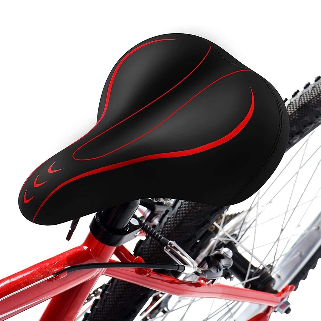 Memory Foam Waterproof Double S hock Absorber Seat Bag The Best Bicycle Seat