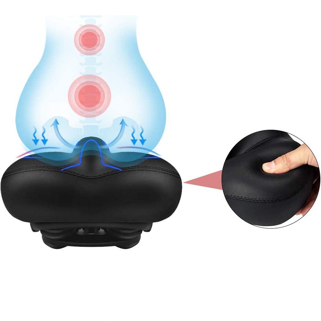 Memory Foam Waterproof Double Seat Bag The Best Bicycle Seat