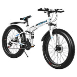 Men Fat Tire Mountain Bike, 17-Inch/Medium High-Tensile Aluminum Frame