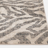 Loomaknoti Mendez Violtinz Gray Area Rug