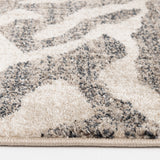 Loomaknoti Mendez Violtinz Gray Area Rug