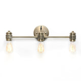 Menlo 3-light Aged Brass Bath/Vanity Fixture