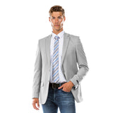 Mens Big & Tall Tailored Fit Suit Separates Jacket Only, Light Grey