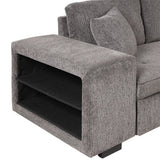 Merax 104" Modern L-Shape 3 Seat Reversible Sectional Couch