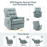Merax 270 Degree Swivel Recliner Chairs