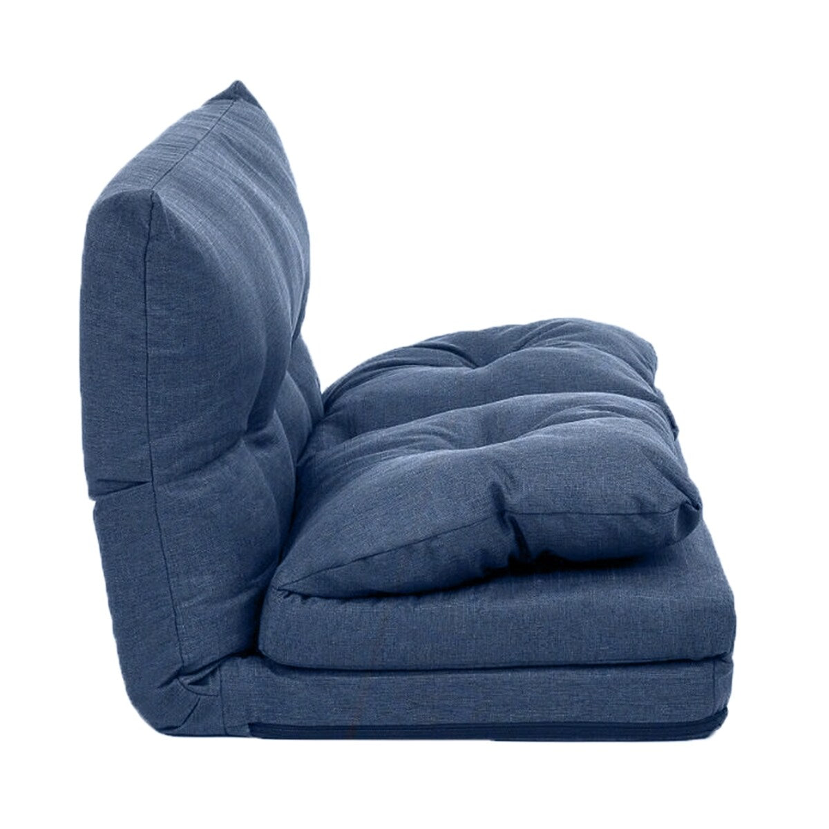 Merax Fabric Folding Chaise Lounge Sofa Chair Floor Couch