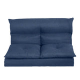 Merax Fabric Folding Chaise Lounge Sofa Chair Floor Couch