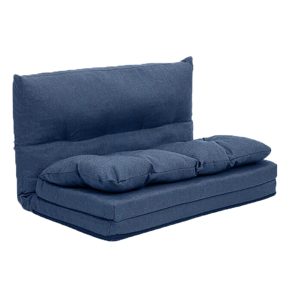 Merax Fabric Folding Chaise Lounge Sofa Chair Floor Couch