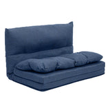 Merax Fabric Folding Chaise Lounge Sofa Chair Floor Couch