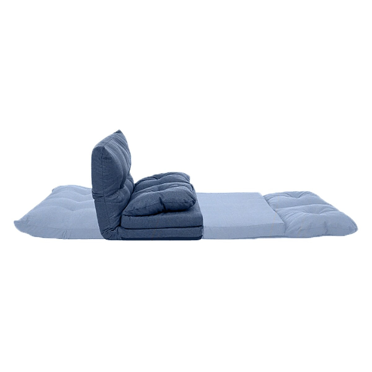 Merax Fabric Folding Chaise Lounge Sofa Chair Floor Couch