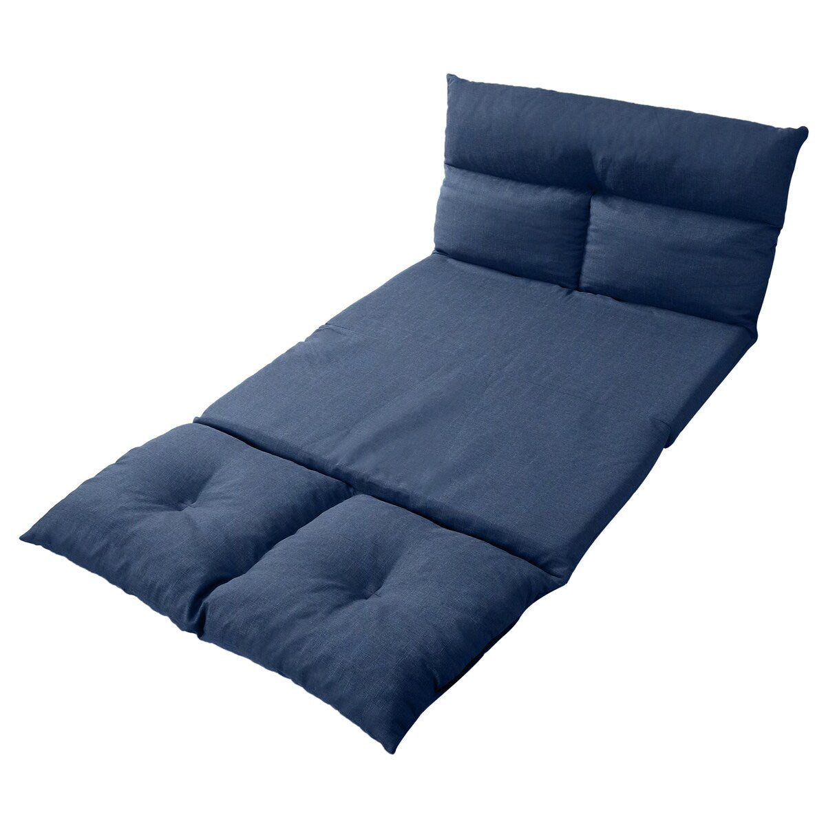 Merax Fabric Folding Chaise Lounge Sofa Chair Floor Couch
