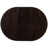 Merax Farmhouse Round Extendable Dining Table