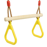 Merax Outdoor Toddler Saucer Swing Set - Blue