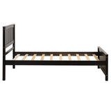 Merax Platform Twin Bed Frame Wood with Headboard and Footboard