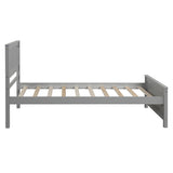 Merax Platform Twin Bed Frame Wood with Headboard and Footboard