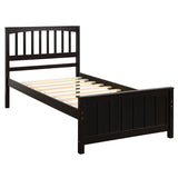 Merax Platform Twin Bed Frame Wood with Headboard and Footboard