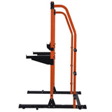 Merax Power Rack Power Cage Home Gym Equipment Exercise Stand Olympic Squat Rack with Safety Bar and Plate Holder