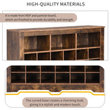 Merax Sleek Design 24 Shoe Cubby Console