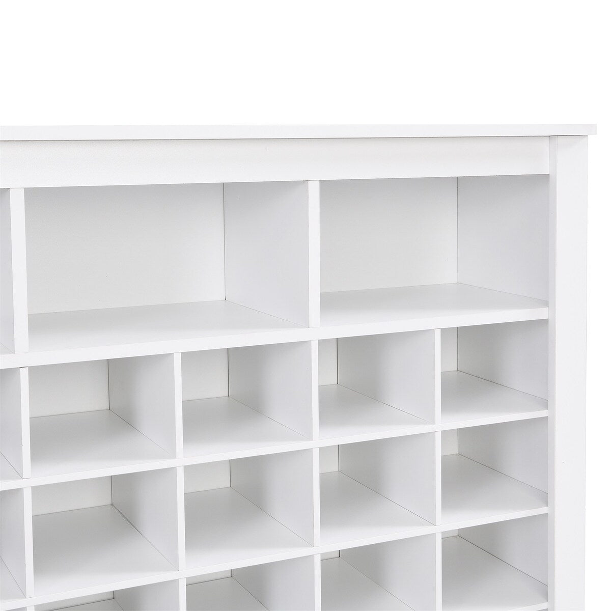 Merax Sleek Design 24 Shoe Cubby Console