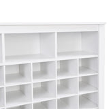 Merax Sleek Design 24 Shoe Cubby Console