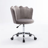 Merax Swivel Velvet Shell Chair for Living Room