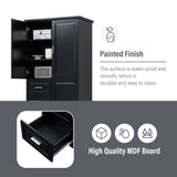 Merax Tall and Wide Storage Cabinet with Doors