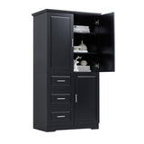 Merax Tall and Wide Storage Cabinet with Doors