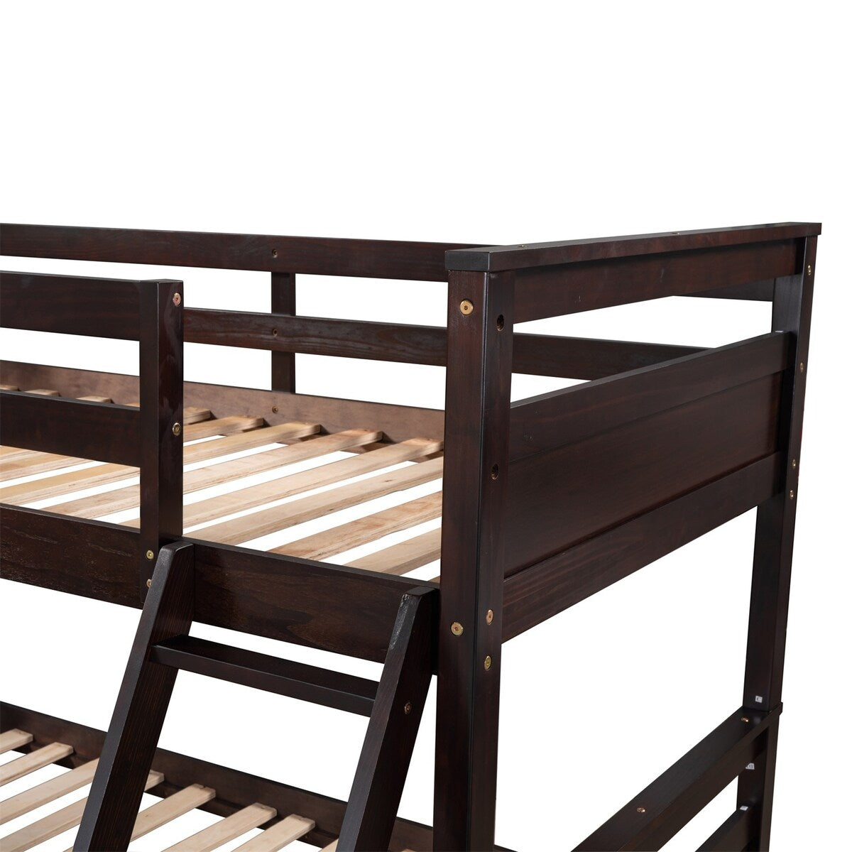 Merax Twin over Full Bunk Bed with Storage