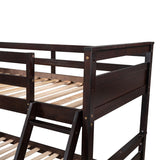 Merax Twin over Full Bunk Bed with Storage
