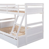 Merax Twin over Full Bunk Bed with Storage